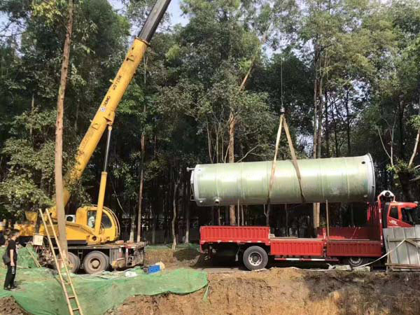 南宫28登录游戏入口:一体化提升泵站
